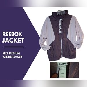 Reebok Lavender and Plum Windbreaker